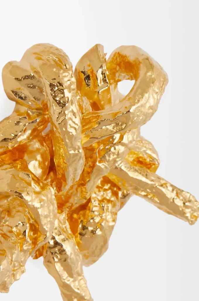 Tarantella-Brosche aus Sterlingsilber Gold