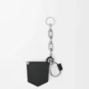 Taschenanhänger Schwarz/Silber