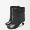 Toy Panta Stiefeletten aus Lammleder Black