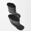 Toy Panta Stiefeletten aus Lammleder Black
