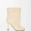 Toy Panta Stiefeletten aus Nappalammleder Oat Milk