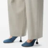 Toy Pumps aus Denim Washed Denim