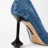 Toy Pumps aus Denim Washed Denim