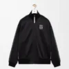 Trainingsjacke aus technischem Jersey Schwarz