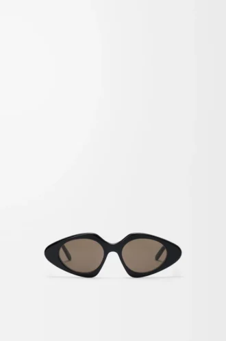 Triangle Slim Sonnenbrille Black