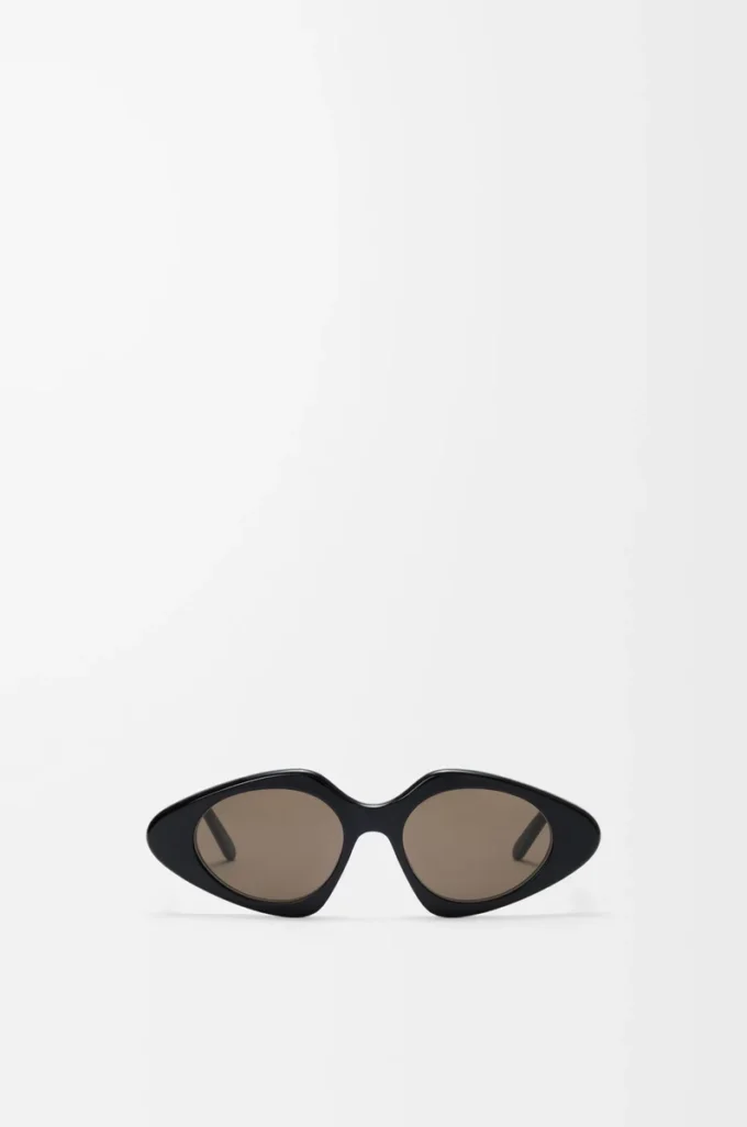 Triangle Slim Sonnenbrille Black