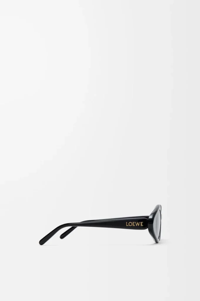 Triangle Slim Sonnenbrille Black