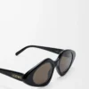 Triangle Slim Sonnenbrille Black