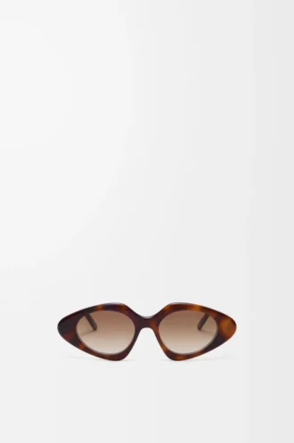 Triangle Slim Sonnenbrille Havana