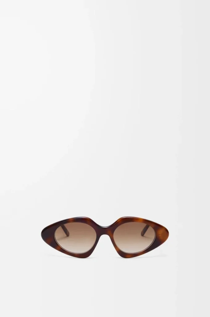 Triangle Slim Sonnenbrille Havana