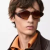 Triangle Slim Sonnenbrille Havana