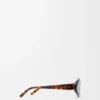 Triangle Slim Sonnenbrille Havana