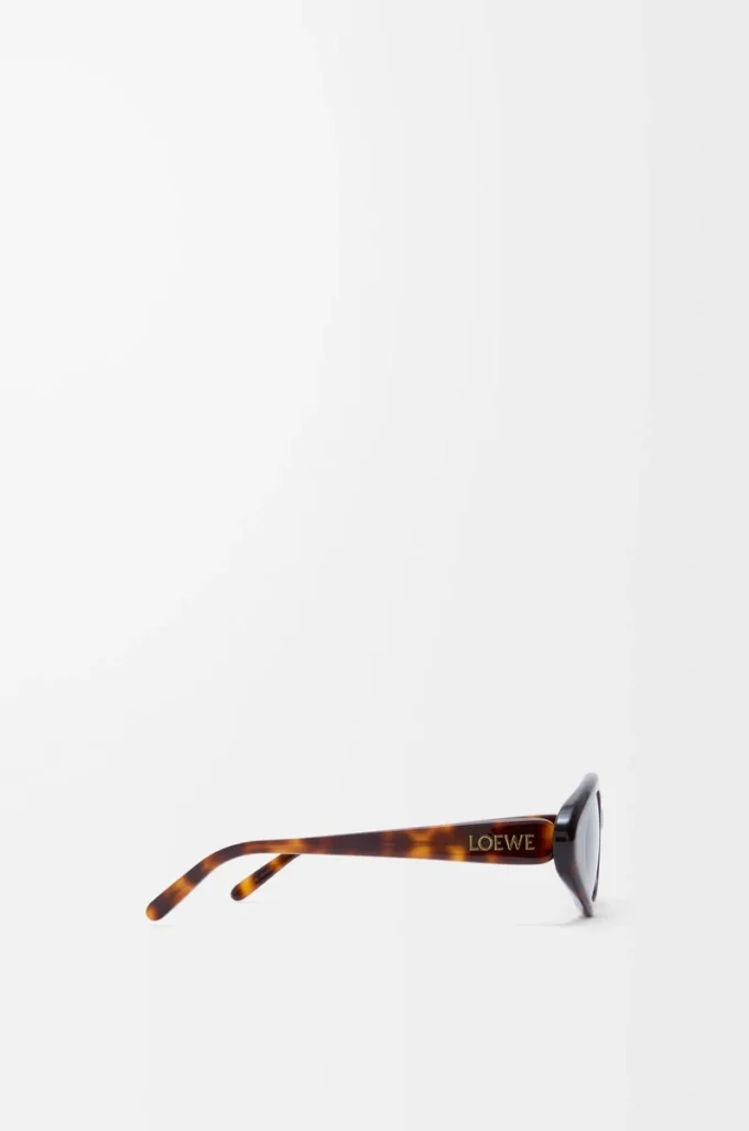 Triangle Slim Sonnenbrille Havana