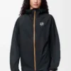 Ultra-Jacke aus technischem Shell-Material in Schwarz