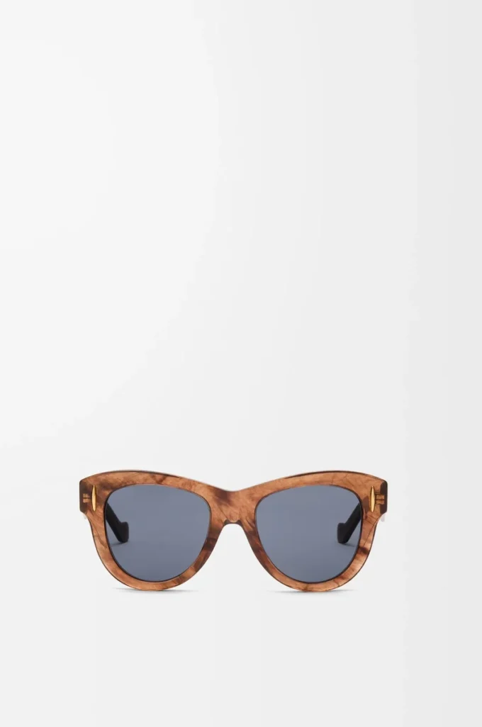 Vintage Screen Sonnenbrille Milky Brown