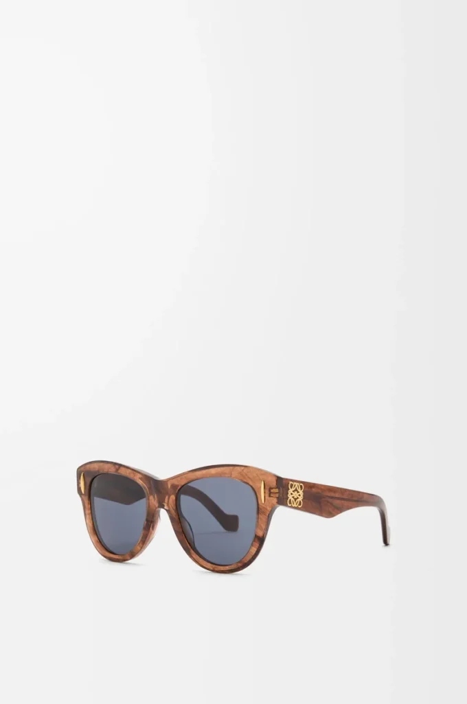 Vintage Screen Sonnenbrille Milky Brown