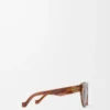 Vintage Screen Sonnenbrille Milky Brown