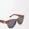 Vintage Screen Sonnenbrille Milky Brown