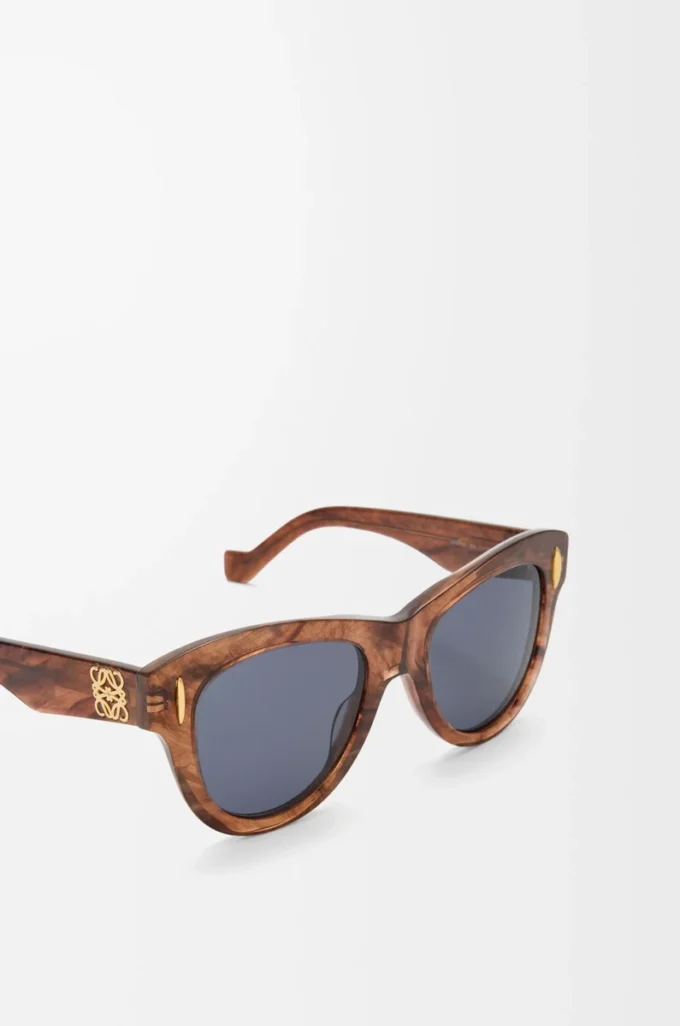 Vintage Screen Sonnenbrille Milky Brown