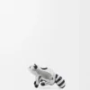 Waschbär-Würfel Silber