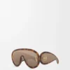 Wave Mask Sonnenbrille Havana