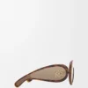 Wave Mask Sonnenbrille Havana