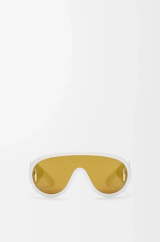 Wave Mask Sonnenbrille Ivory
