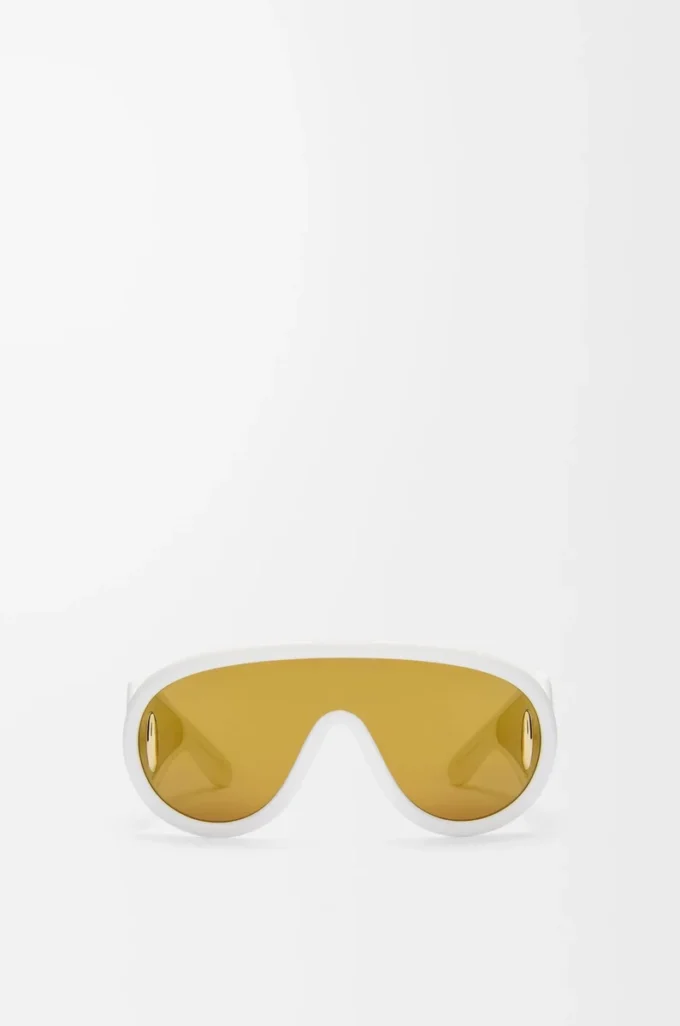 Wave Mask Sonnenbrille Ivory