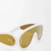Wave Mask Sonnenbrille Ivory