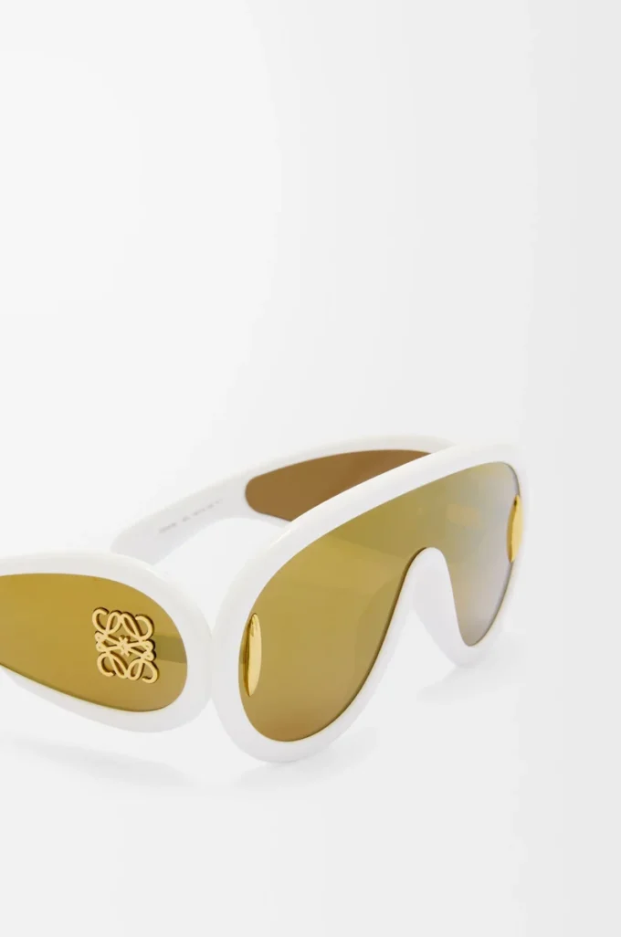 Wave Mask Sonnenbrille Ivory