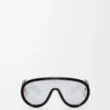 Wave Mask Sonnenbrille Schwarz