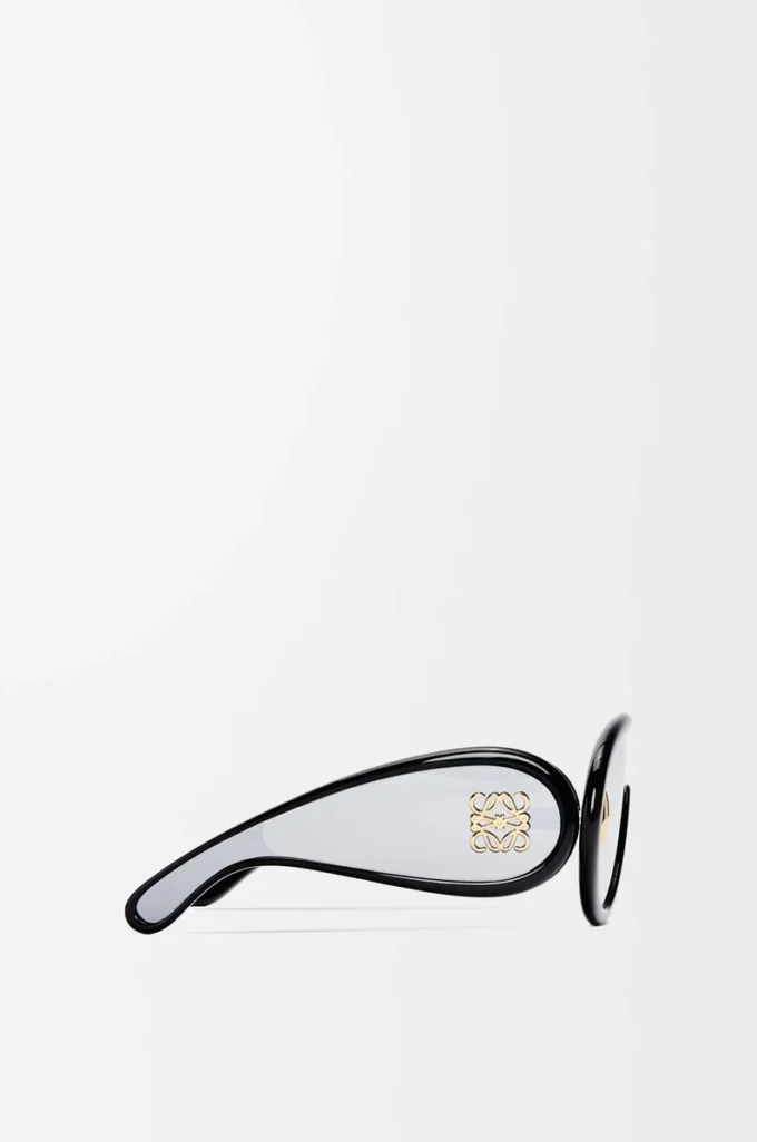 Wave Mask Sonnenbrille Schwarz