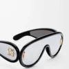Wave Mask Sonnenbrille Schwarz