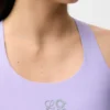 Weicher BH aus technischem Jersey in Lila