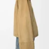 Wendejacke aus Lammwildleder Gold