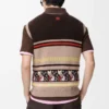 Weste aus Wolle und Kaschmir Beige/Mehrfarbig