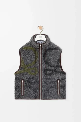 Weste aus Wollmischung Multicolor