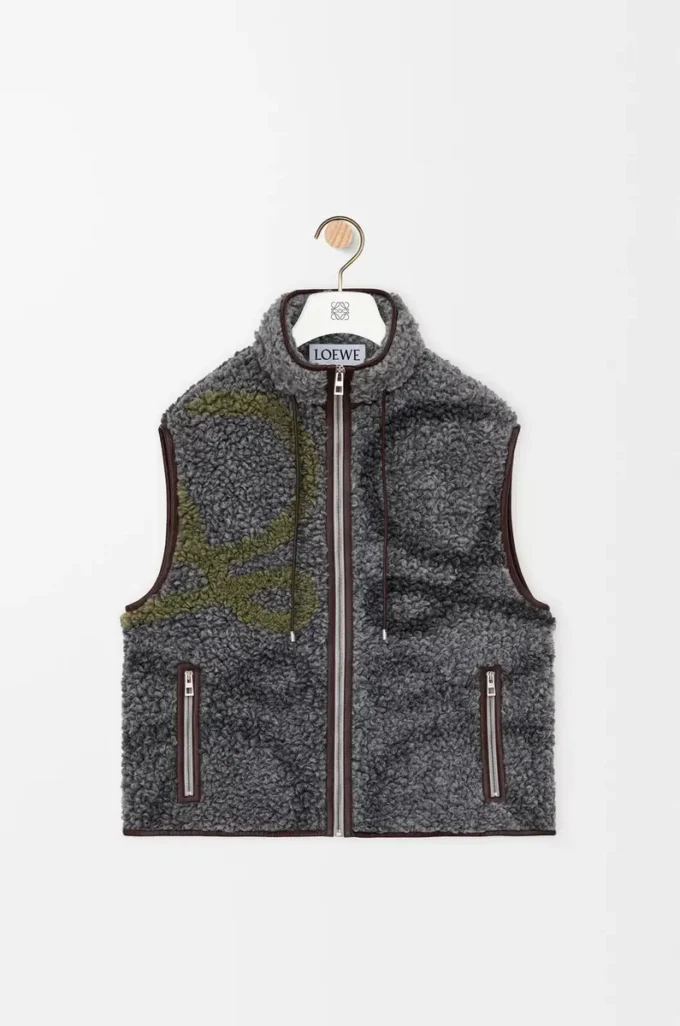 Weste aus Wollmischung Multicolor
