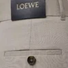 Wickelhose aus Wolle Hellbeige Melange