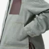 Workwear-Jacke aus Denim Khaki-Grün